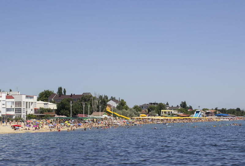 В Крыму Пляжи Керчи